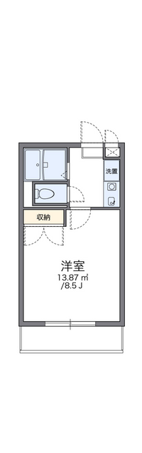 レオパレスＦＬＯＲＡ 間取り図