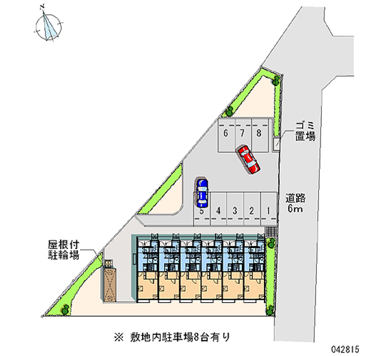 レオネクストエルビエンⅢ 月極駐車場