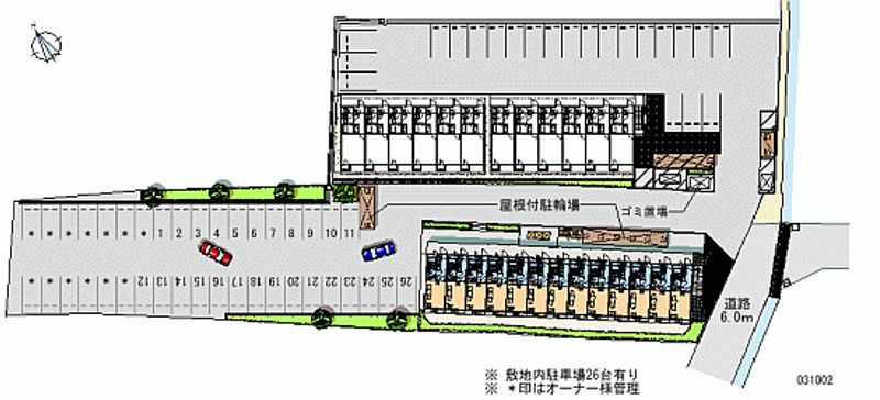 レオパレスＴ　Ａ　Ａ 月極駐車場