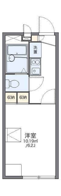 レオパレスエル・ビエント 間取り図