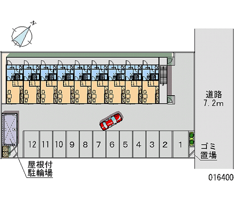 16400 bãi đậu xe hàng tháng