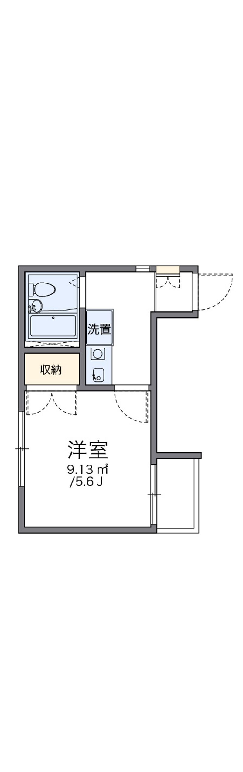 レオパレスＨＩＲＯ　 間取図