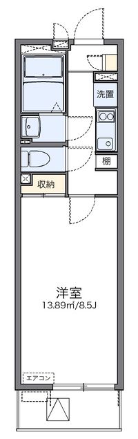 レオネクストひまわり 間取り図