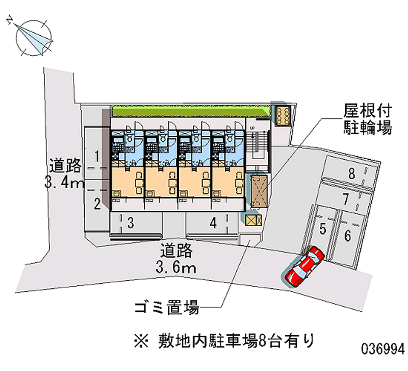 36994 Monthly parking lot