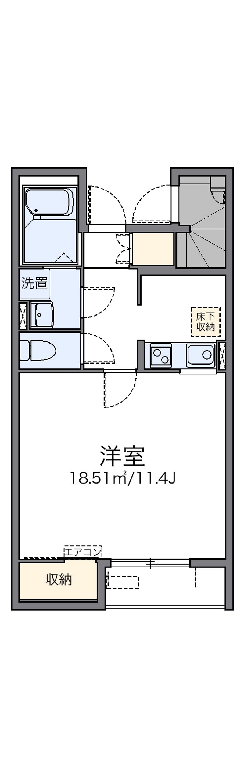 レオネクストソラーナ 間取図