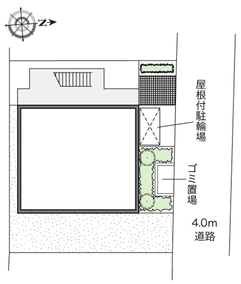 レオパレスゼルコバⅡ 配置図