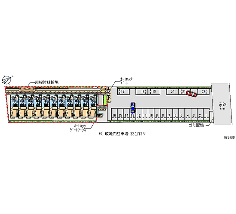 35709月租停車場