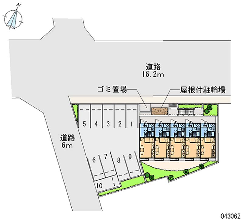 レオパレスオーロ　フォレスタ 月極駐車場