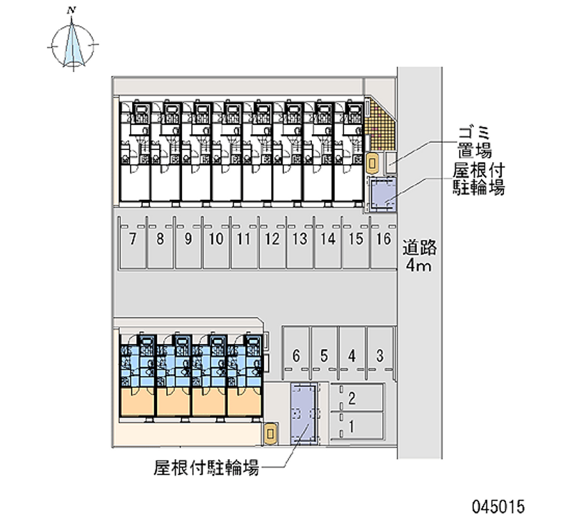 45015 bãi đậu xe hàng tháng