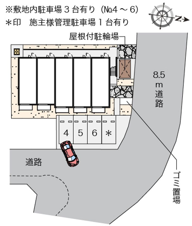 ミランダプリエ 配置図