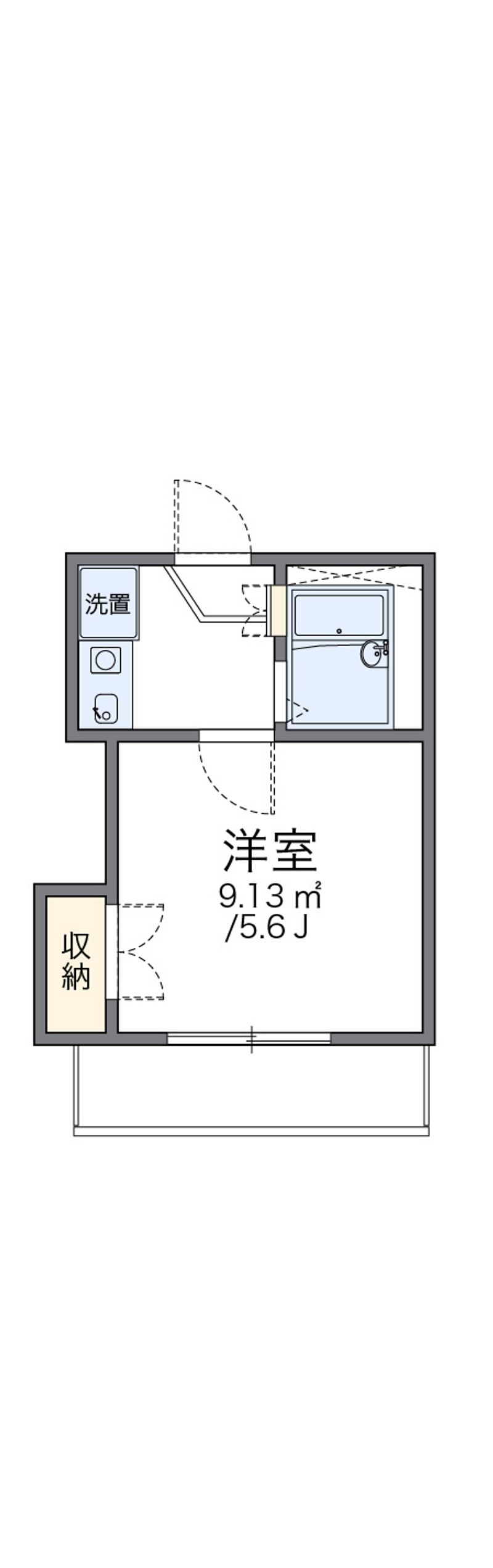 レオパレス光善寺第２ 間取図