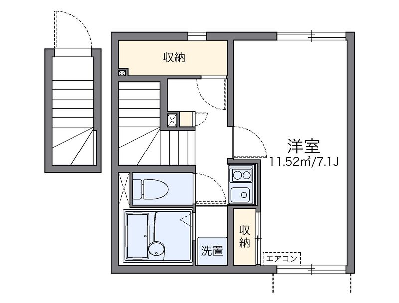 レオネクストマールフ 間取図