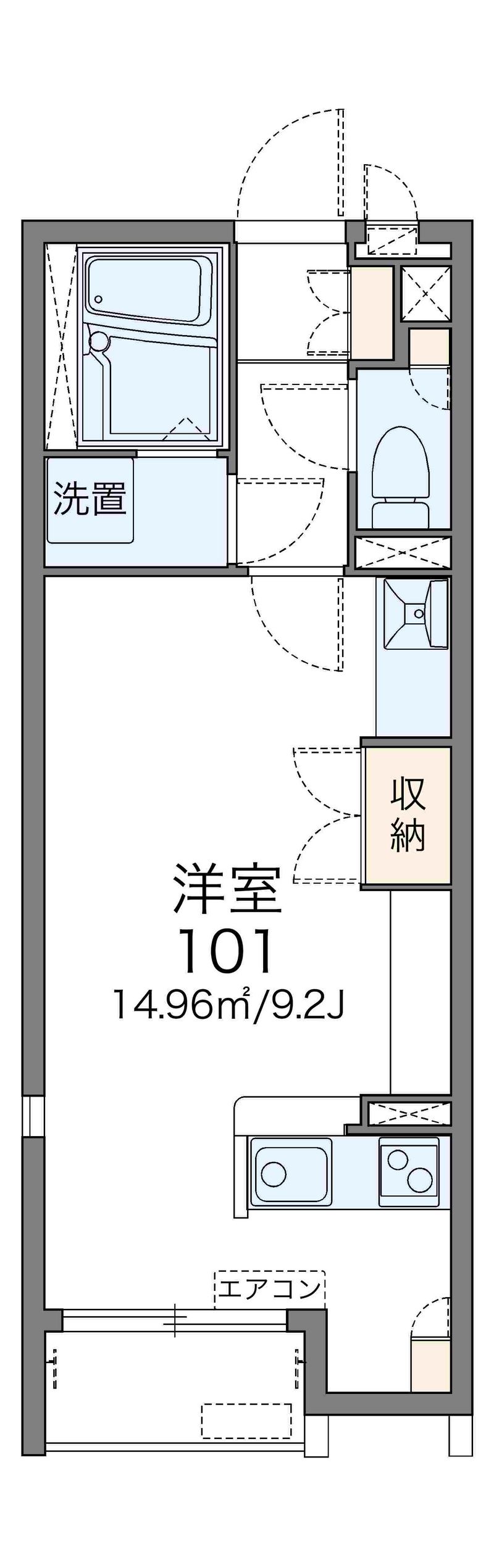 レオネクストプリマベーラ　Ⅱ 間取図
