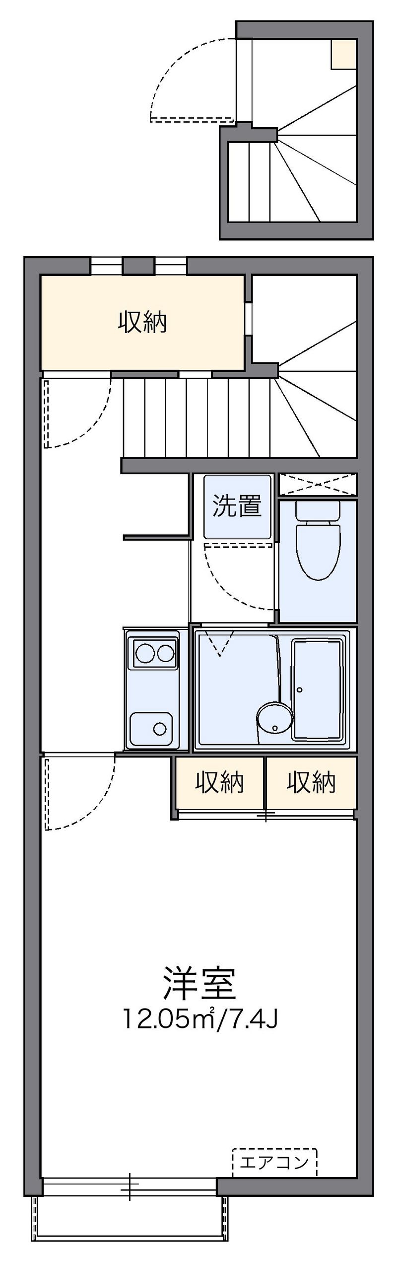 レオネクストロイヤル神栖 間取図
