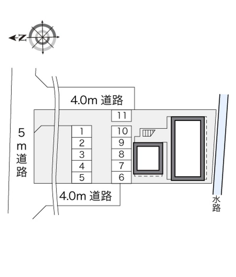 レオパレスＥ−ステラ 配置図