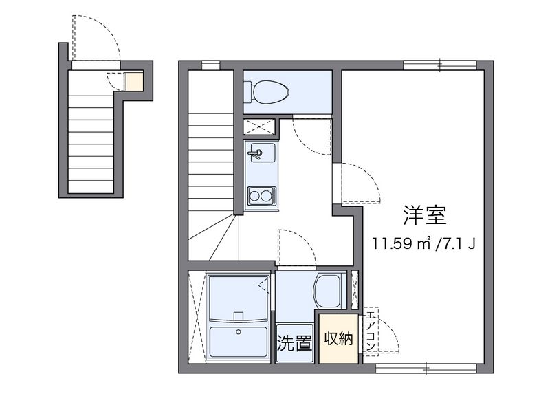 クレイノリアンフチュール山王 間取図