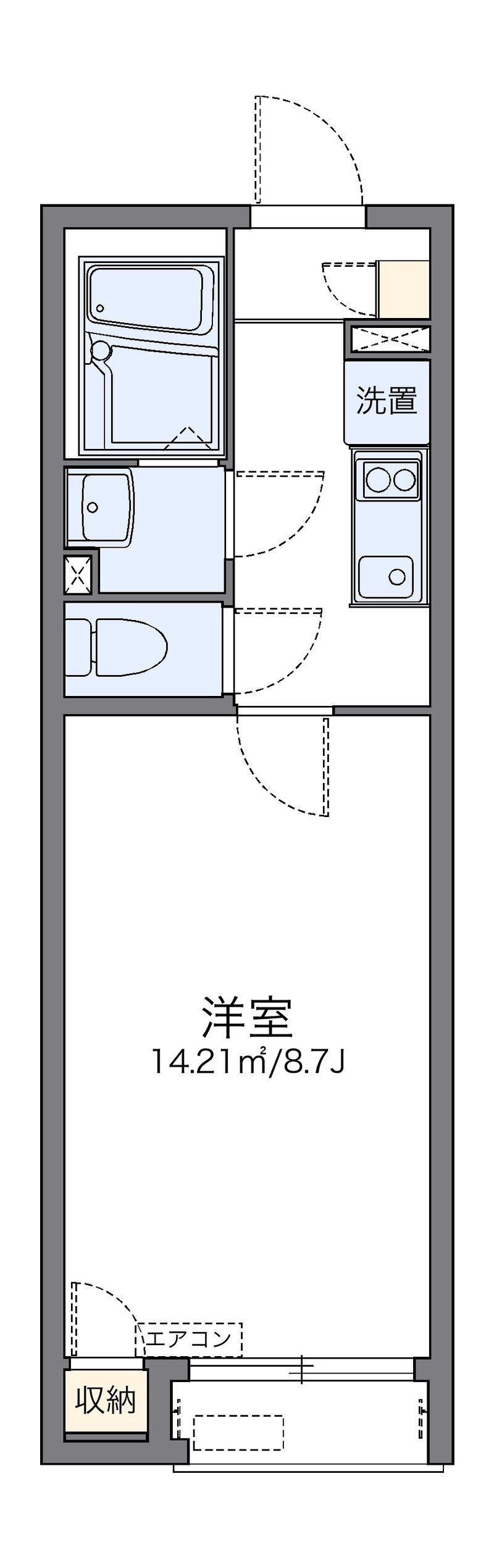 レオネクストヴィラ羽生東 間取図