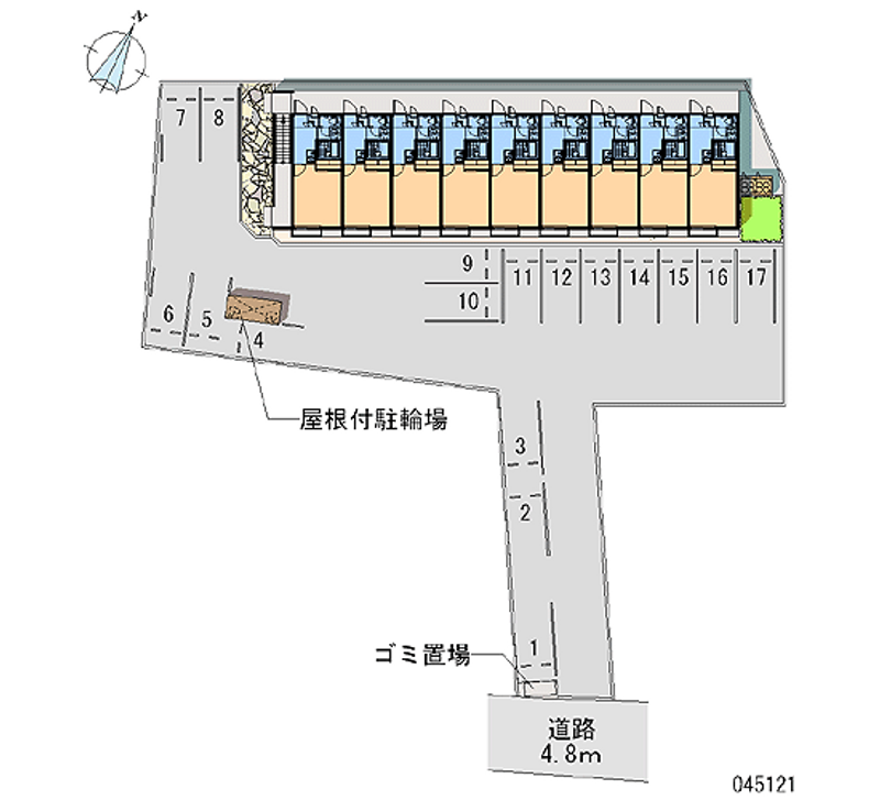 45121月租停车场