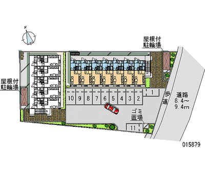 15879 Monthly parking lot