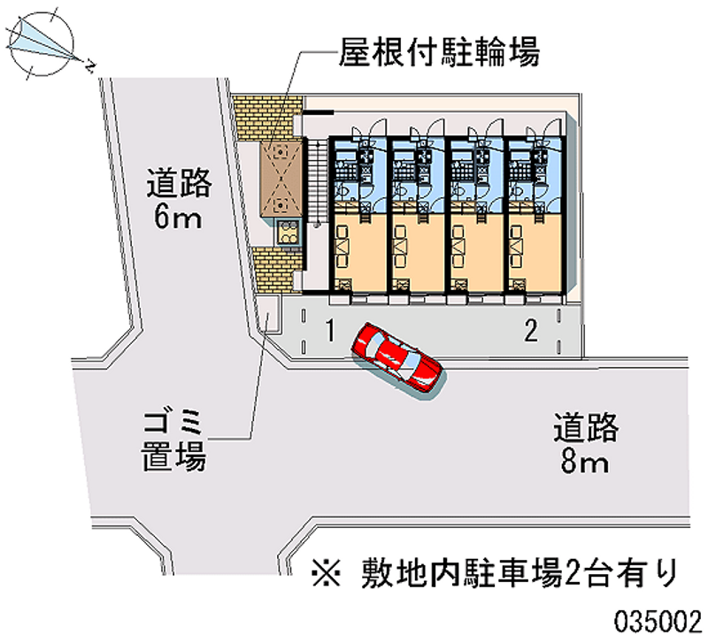 レオパレス麻里布 共用部分