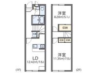 レオパレスヤマサⅡ 間取り図