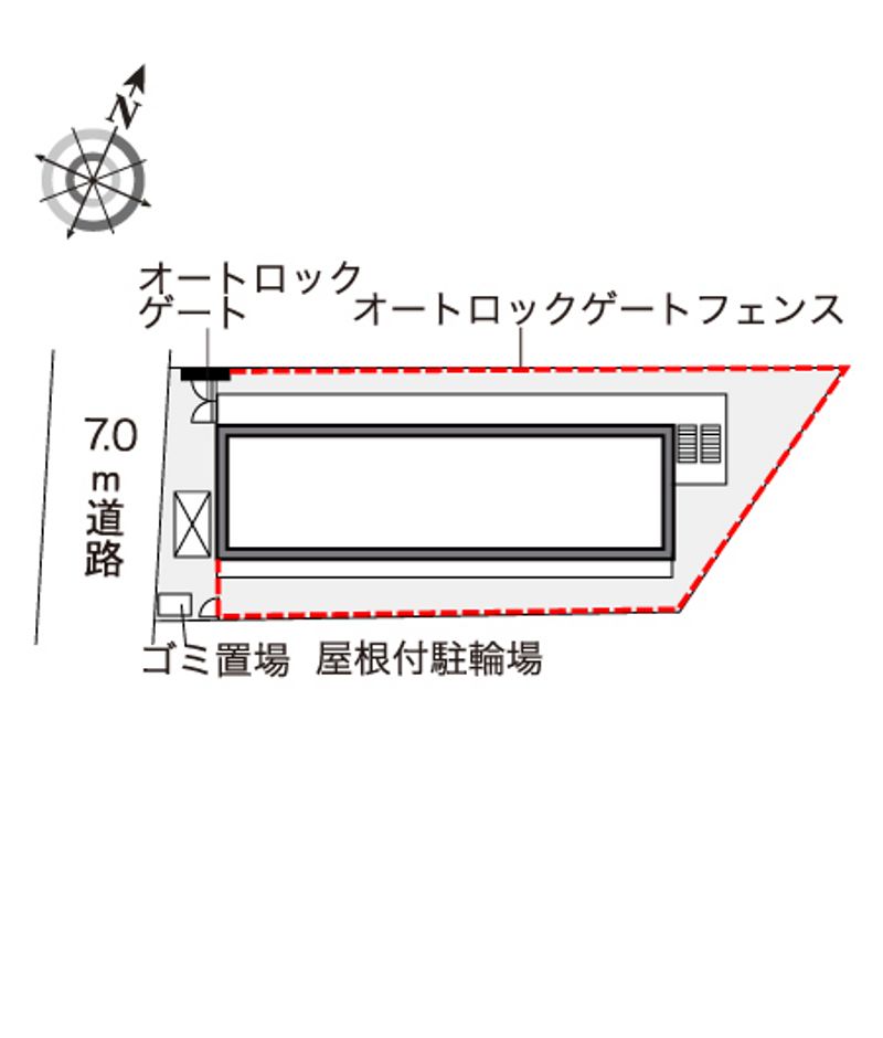 レオパレスクリンゲルバウム 配置図