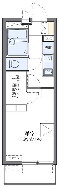 レオパレスＴＮ参番館 間取り図