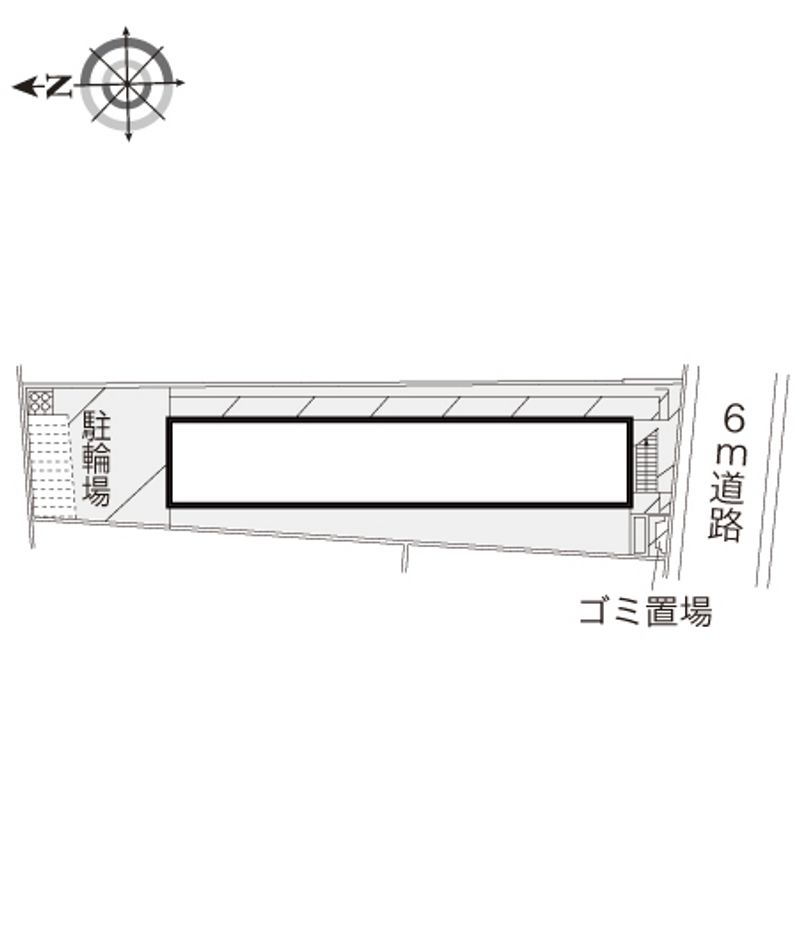 レオパレスレヴェルベールⅡ 配置図