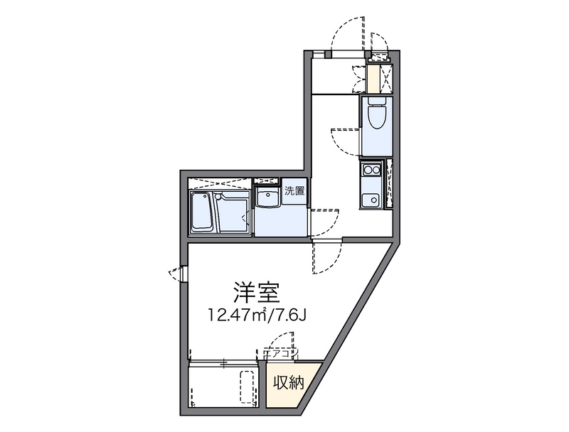 レオネクストＨＫⅡ 間取図