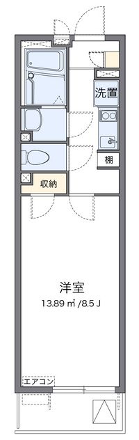 レオネクストヴァレッタ 間取り図