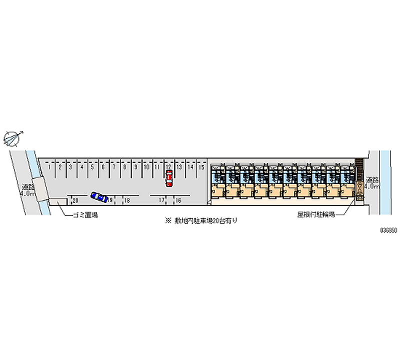 36950 bãi đậu xe hàng tháng