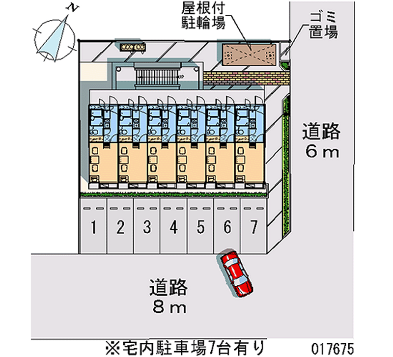 17675 bãi đậu xe hàng tháng