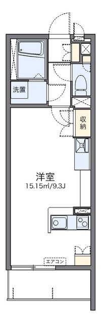 レオネクストウイロウⅦ 間取り図