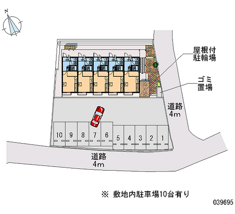 39695 Monthly parking lot