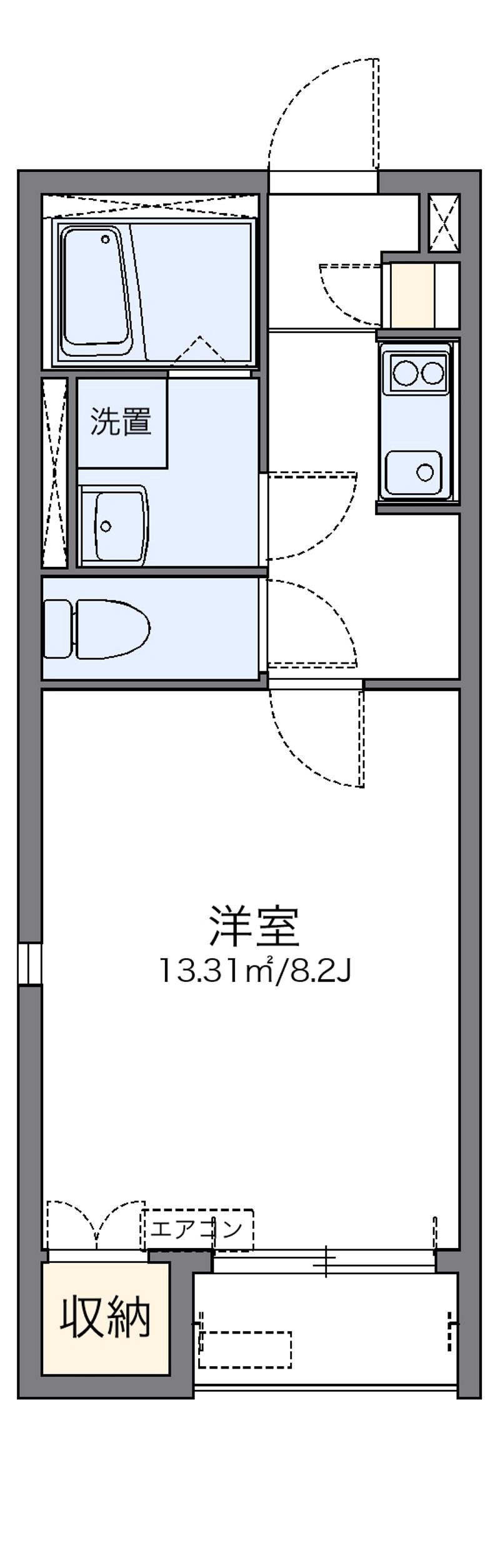 レオネクスト東浜 間取図