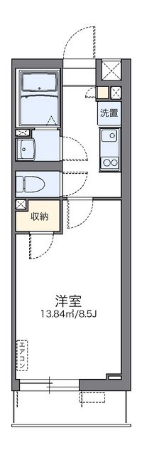 レオネクストｍｉｔｕｙｏｓｈｉ 間取り図