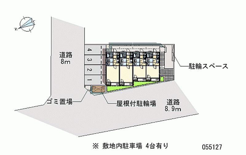 レオネクストアンソレイユ 区画図