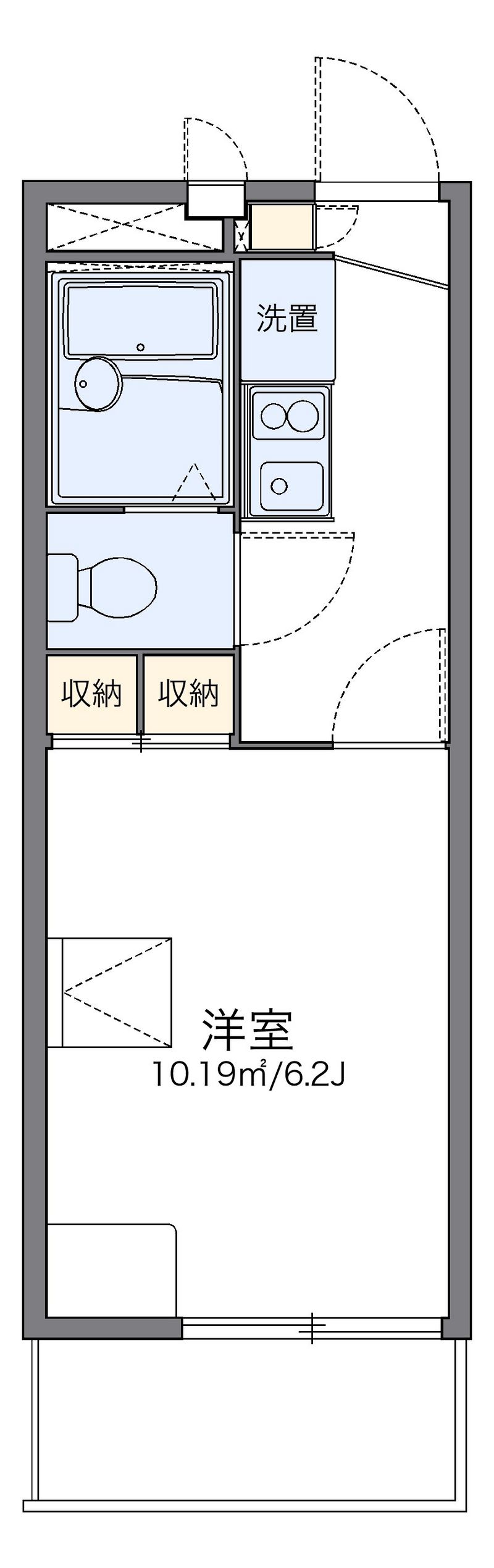 レオパレスＭＡＲＵＫＡ 間取り