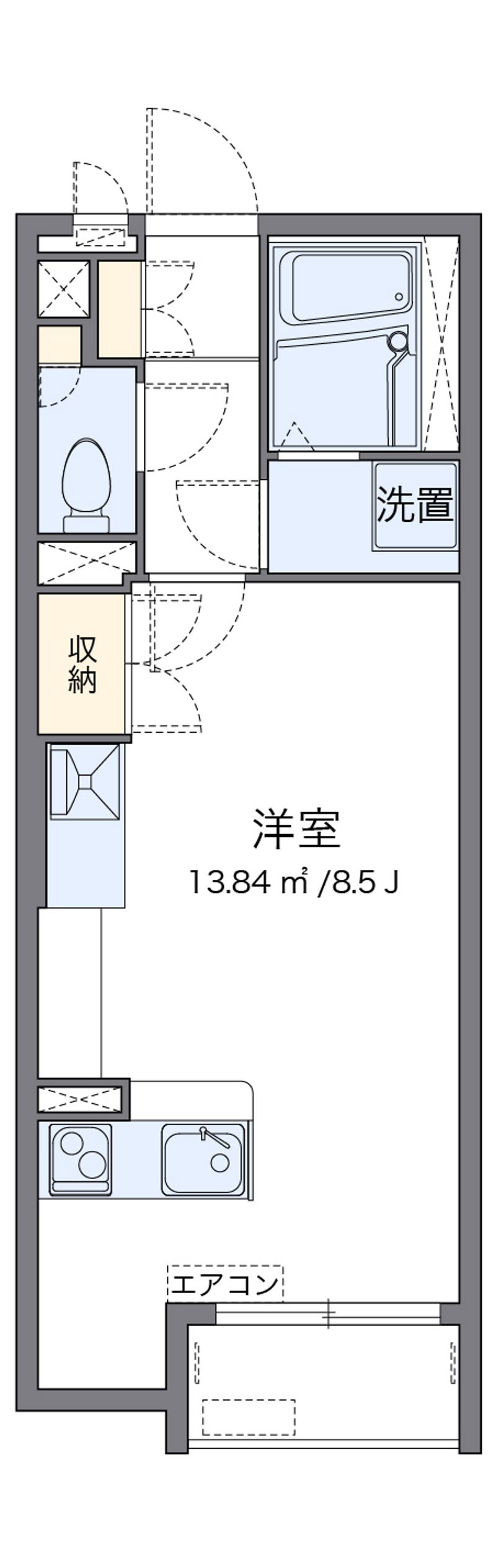 ミランダＵＮＯ 間取図