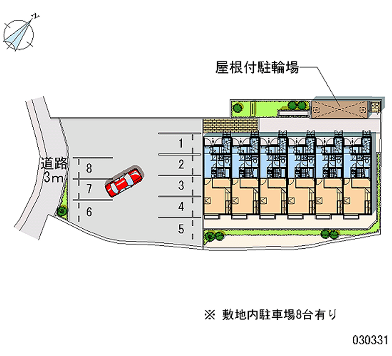 レオパレスフクシマ 共用部分