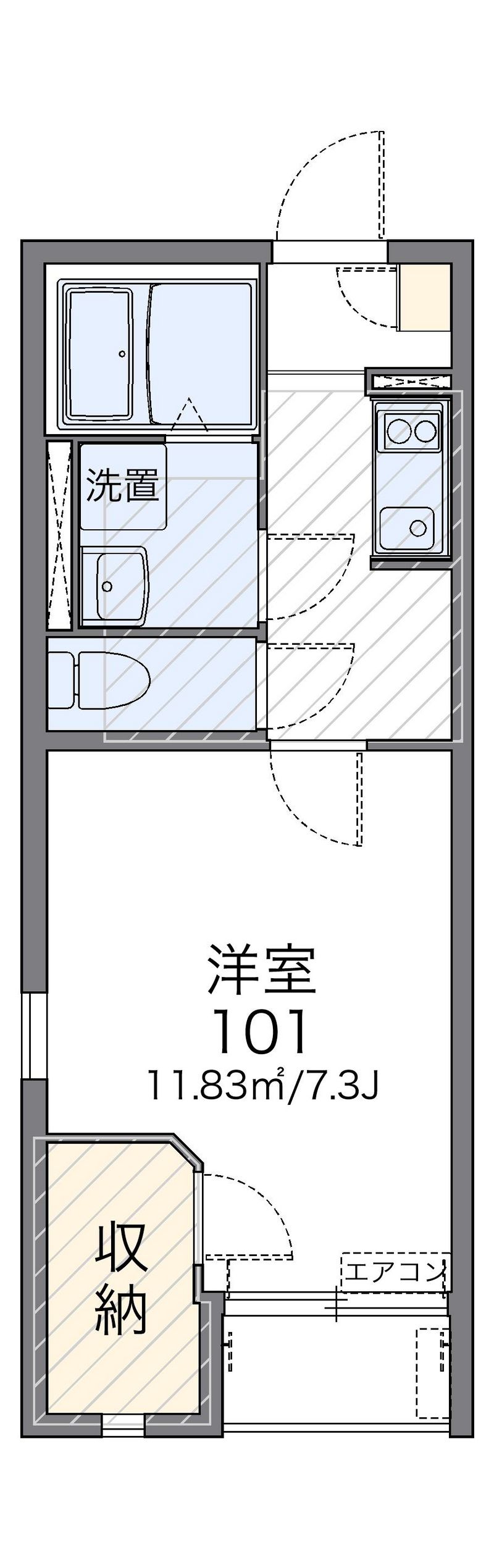 レオネクスト成沢 間取図