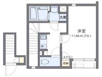 クレイノＳ　うめのき１６ 間取り図