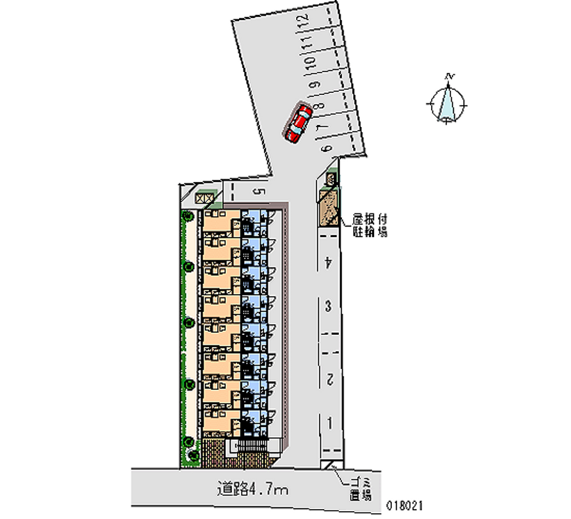 18021月租停车场