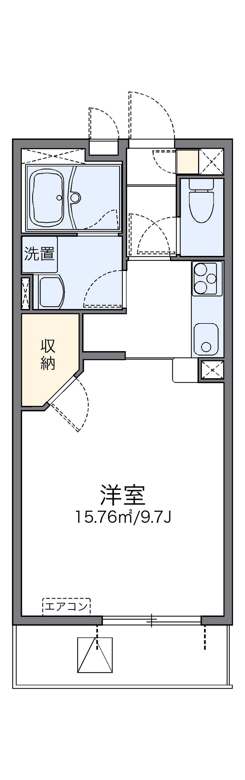 レオネクストトンゴーノ 間取図