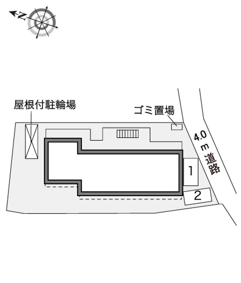 レオパレスセントーレア 配置図