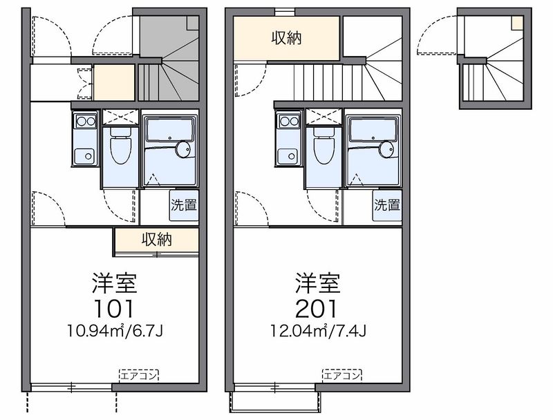 レオネクストせゝらぎ 間取図