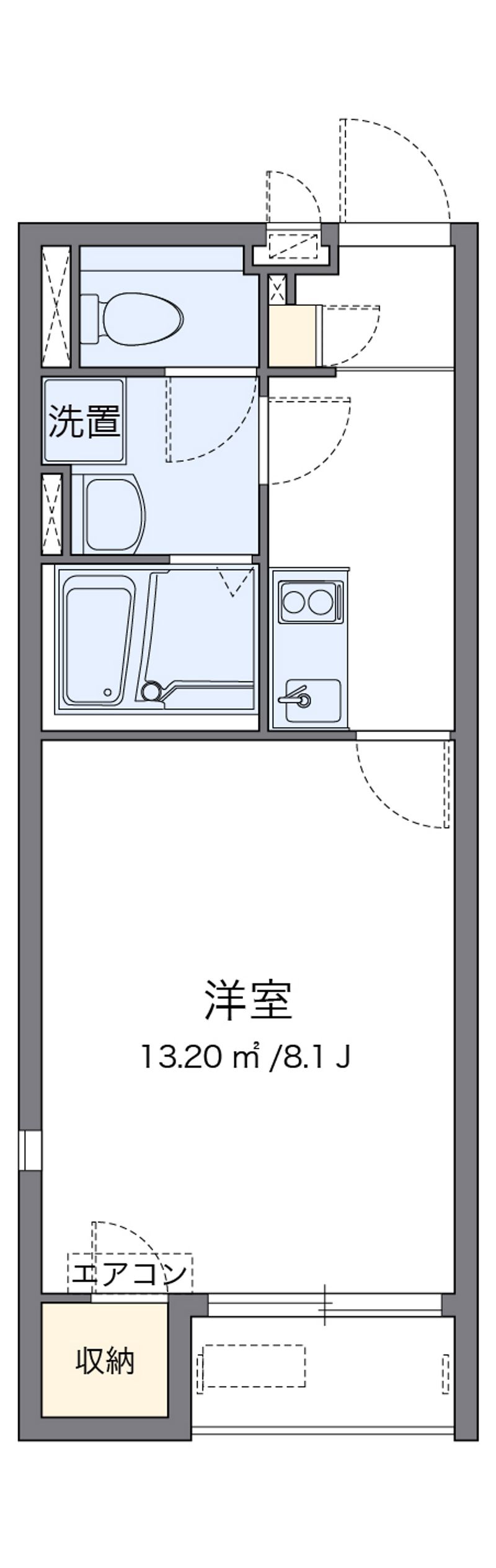 レオネクストアルページュ 間取図