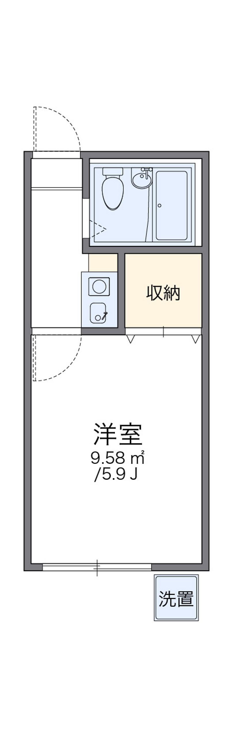 leopalace Befu 2 Floor plan