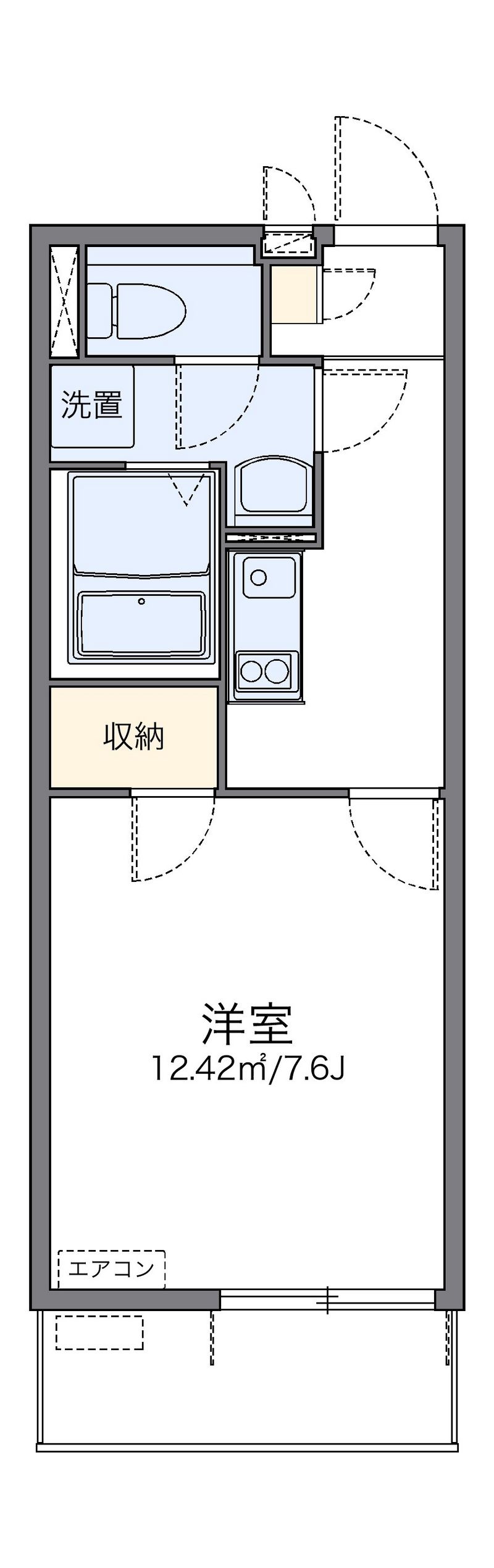 レオネクストブラザーズハイツ 間取図