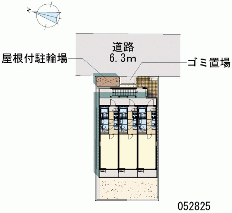 レオネクストひまわり 区画図
